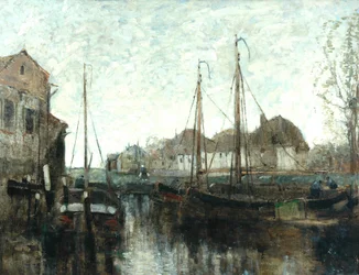 Un canal holandés